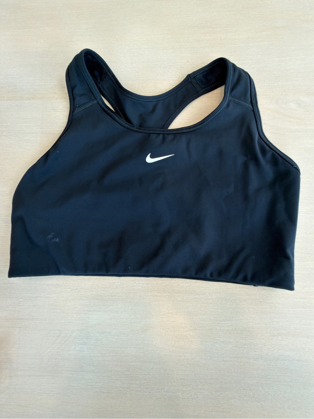Nike Women's Black Racerback Sports Bra - Size XL